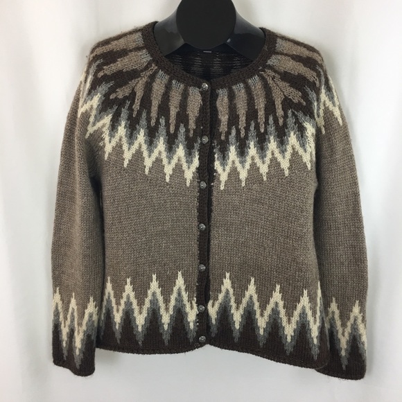 J. Jill Sweaters - J. Jill Wool Cardigan Sweater M